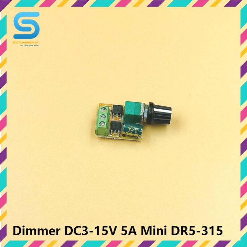 Dimmer DC3-15V 5A Mini DR5-315 | BigBuy360 - bigbuy360.vn