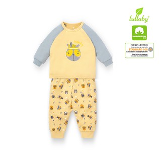LULLABY - Áo dài tay Cổ tròn cài vai cực dễ thương cho bé yêu