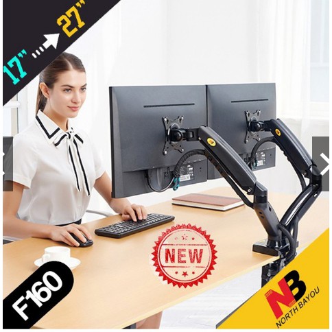 Tay đỡ màn hình máy tính  F160 - [ Phù hợp màn hình 17-27 inch ]