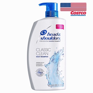 (Air USA 9/24) Dầu gội sạch gàu head & shoulders Classic Clean Daily Shampoo 1.28l