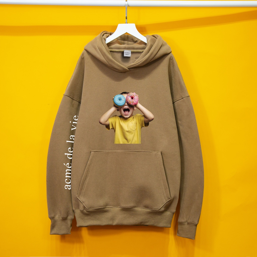 Áo nỉ Hoodie ADLV DONUT 2 Hogoto shop , Áo hoodie nam nữ nỉ bông cotton