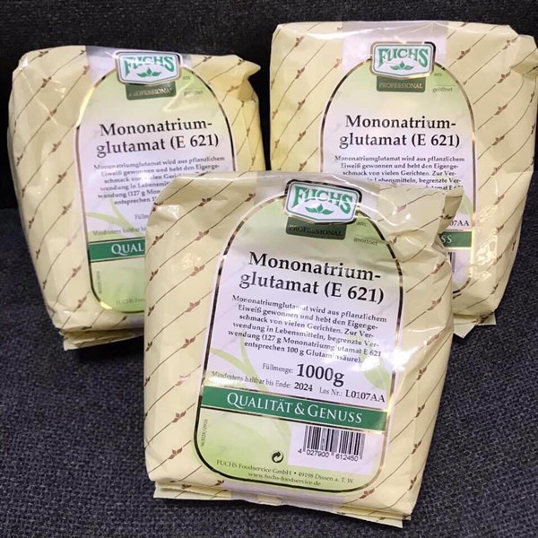 Mì chính Fuchs Professional Mononatrium - glutamat 1 Kg hàng Đức - bột ngọt Nutripooh