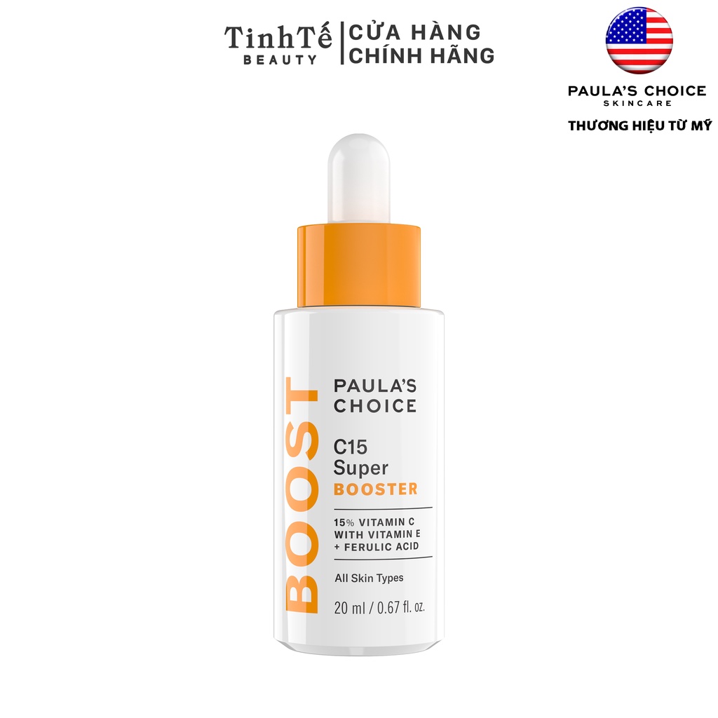 Tinh chất Serum Vitamin C làm sáng và đều màu da Paula's Choice Timeless Skin Care GoodnDoc 20ml/30ml