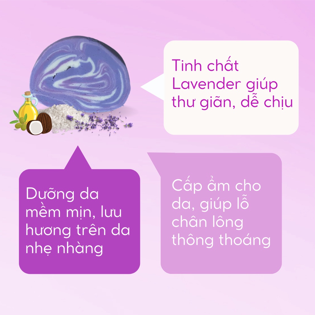 Bánh siêu tạo bọt bồn tắm PERFECT [Labbi] Bubble Bar