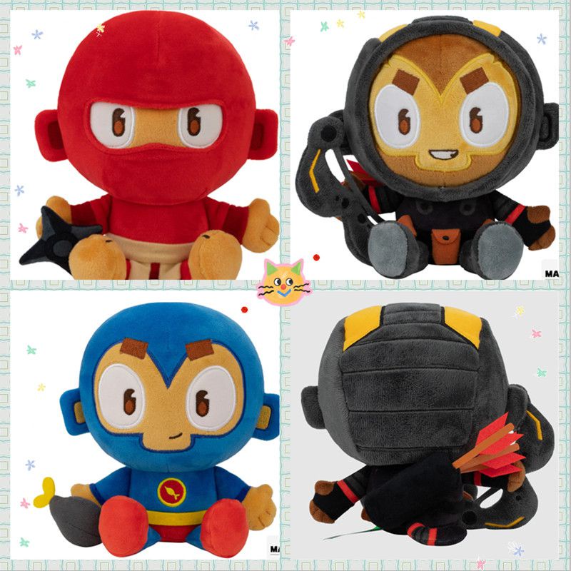 lovely Dart Super Monkey Plush Toy Bloons TD Soft Stuffed Doll Christmas Gift For Kids
