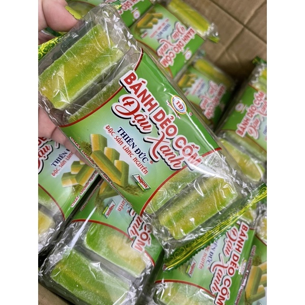 Bánh dẻo cốm đậu xanh thiên đức