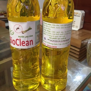 Combo 2,5 lít nước lau sàn Bio clean