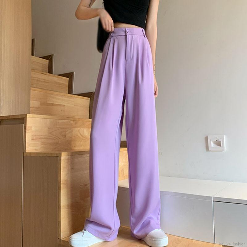 [Mã FAGREEN55 giảm tới 30K đơn 99K] [Baywellfashion]Quần Dài Ống Rộng Lưng Cao Thời Trang Dành Cho Nữ | BigBuy360 - bigbuy360.vn