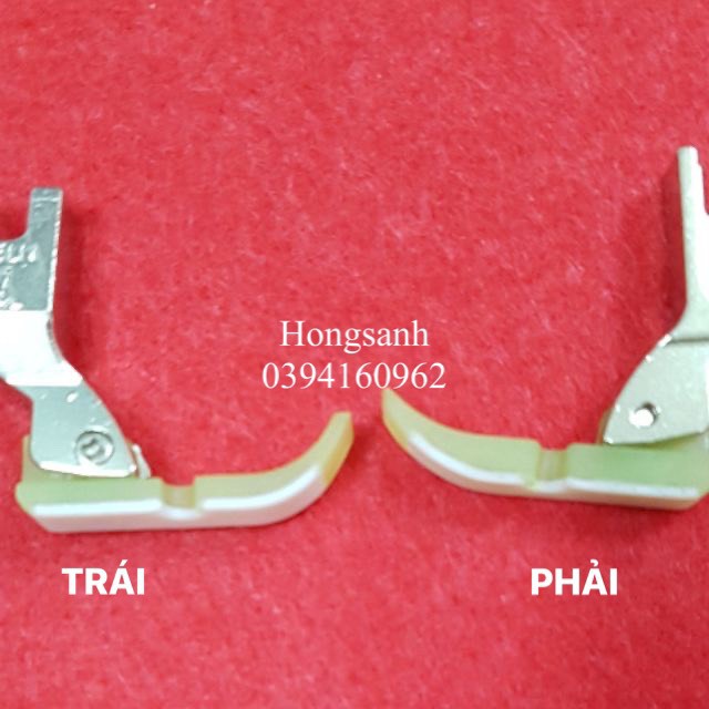 Chân vịt 1 giò 2 da tra dây kéo giọt lệ sử dụng cho các loại máy may 1 kim công nghiệp