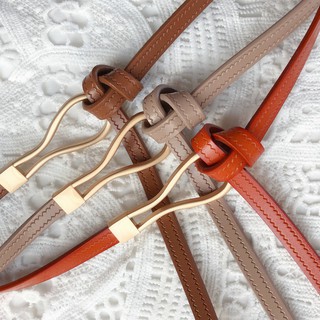 Thắt Lưng Da Bản Nhỏ Thời Trang Cho Nữ
