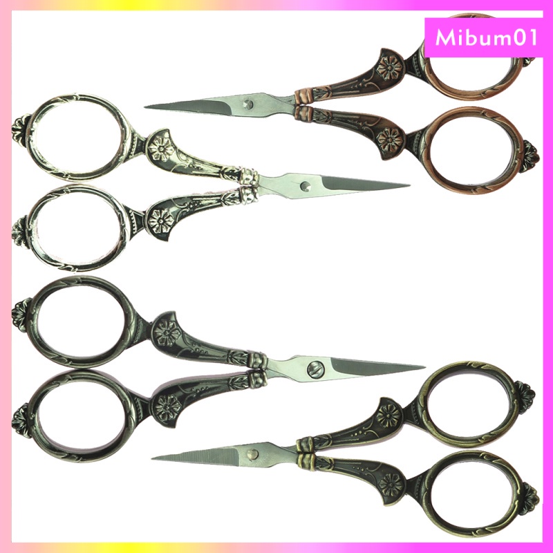 Kéo Làm Đầm Vintage Châu Âu Bằng Thép Không Gỉ Chất Lượng Cao Dùng Để May Vá DIY