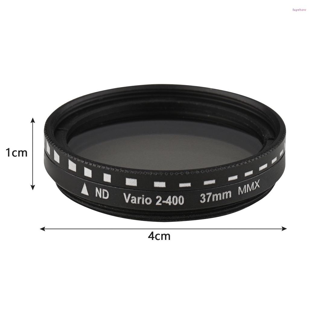 Bộ Lọc Ống Kính Máy Ảnh Andoer 37mm Nd2-400 Kèm Kẹp Điện Thoại Có Thể Điều Chỉnh Tiện Dụng