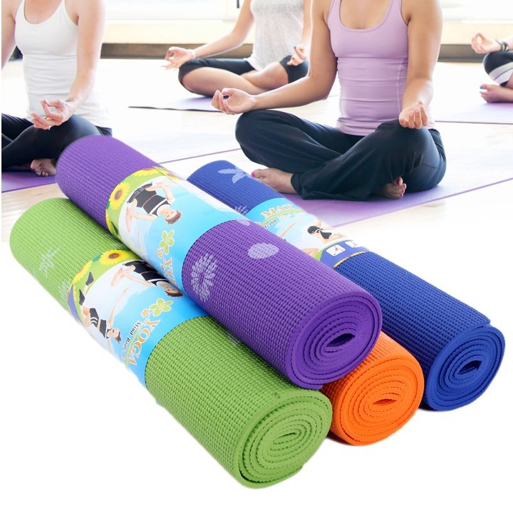 Thảm tập Yoga kích thước 1m75 x 61cm x 5mm (không kèm túi)