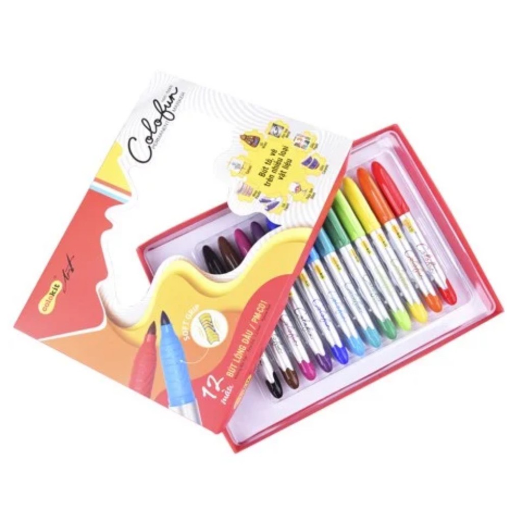 Bút lông màu dầu Colofun Marker Colokit PM-C01, sản phẩm chất lượng cao và kiểm tra chất lượng trước khi giao hàng