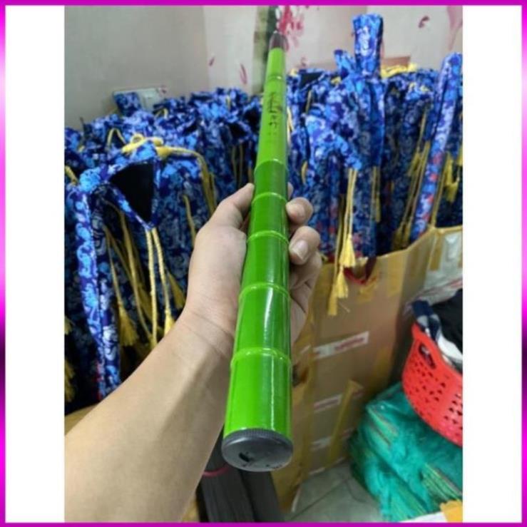 Cần câu tay trúc xanh 3h chất liệu chuẩn carbon