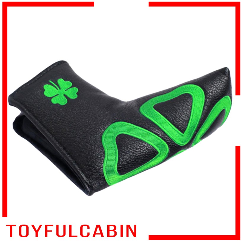 Vỏ Bọc Đầu Gậy Đánh Golf Bằng PU Màu Đen Thay Thế Tiện Dụng