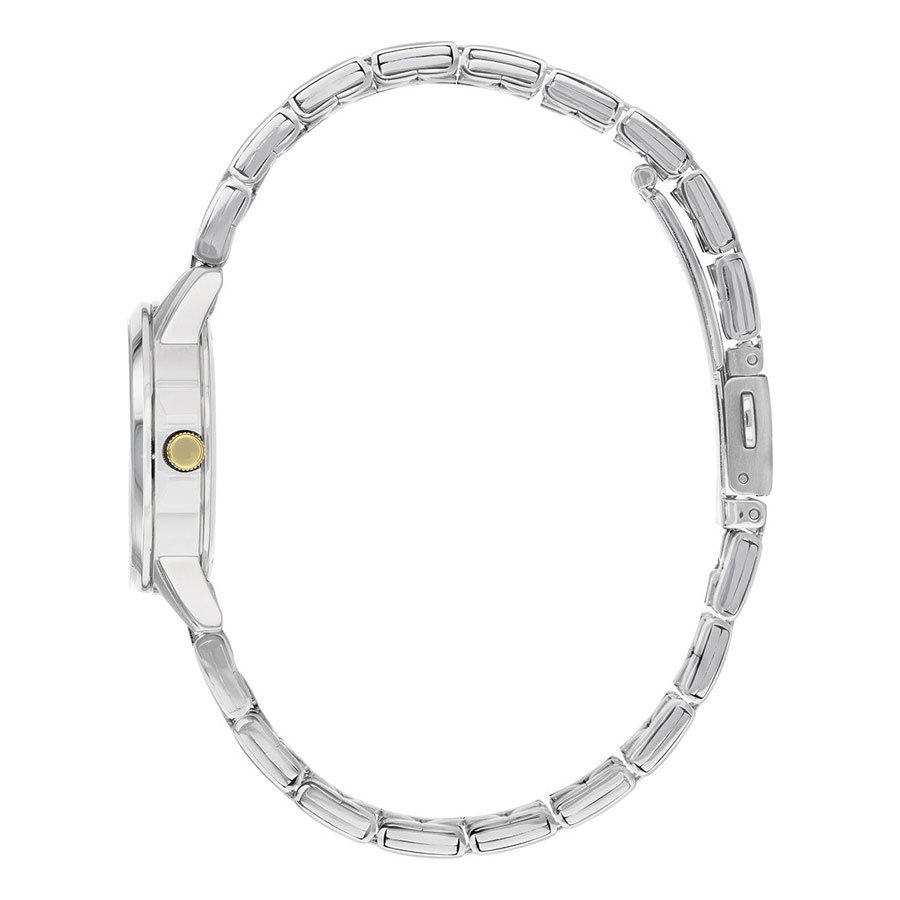 Đồng Hồ Nữ Citizen Dây Thép Không Gỉ EQ0608-55A - Mặt Trắng