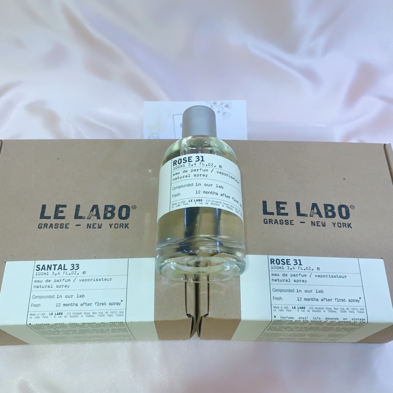 Nước Hoa LeLabo Another 13 Rose 31 Santal 33 100ml | Thế Giới Skin Care