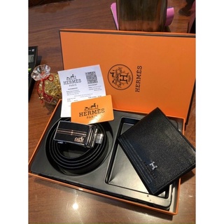 combo dây thắt lưng + ví dành cho nam. hàng fullbox