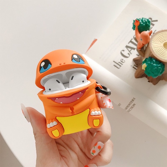 Case airpods khủng long pokemon