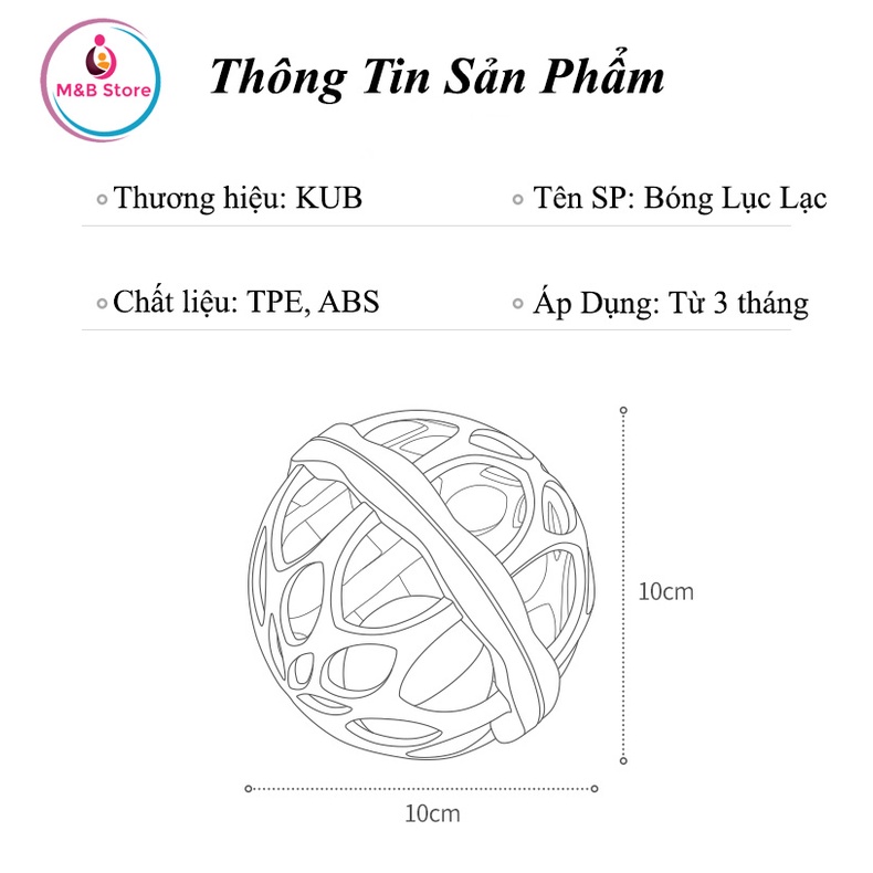 Đồ Chơi Bóng Lục Lạc - KUB