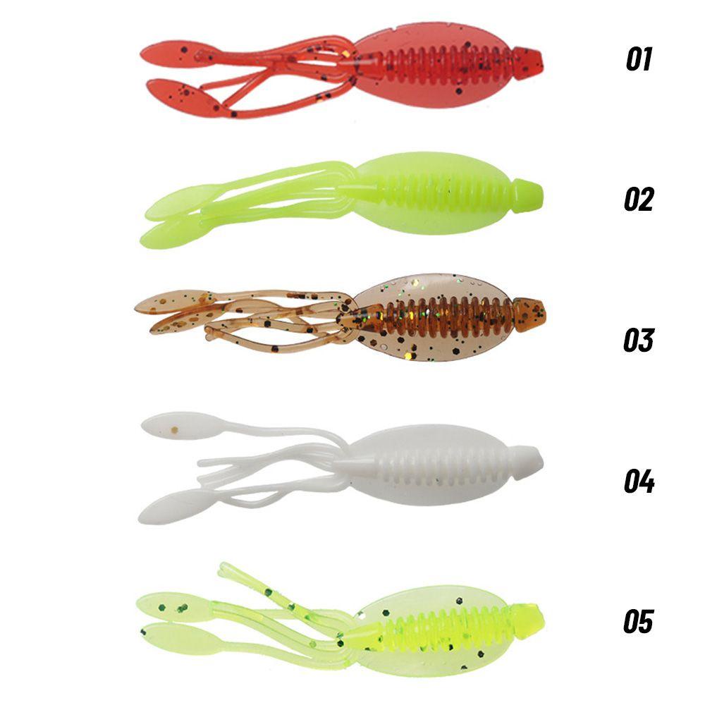 PISTA Mồi Câu Cá Giả Hình Bạch Tuộc Bằng Silicon Mềm 65mm