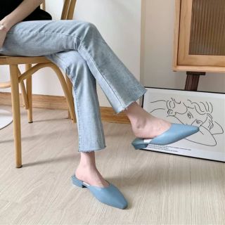 [SH21] Giày sục đế bệt da mềm