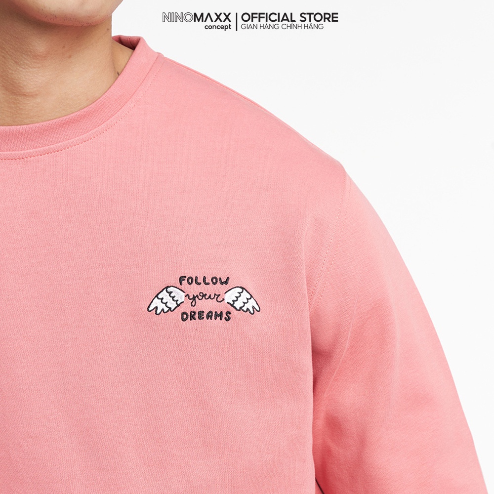 NINOMAXX Áo hoodies Nam cotton Form rộng Stretch 2204003