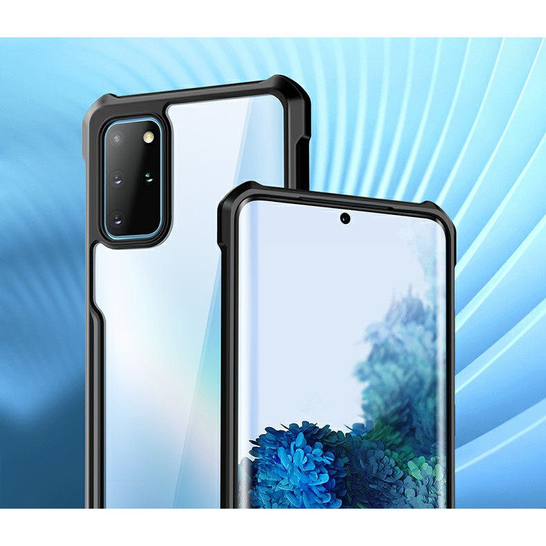 Ốp lưng Xundd Oppo A52 / Oppo A92 chống sốc lưng trong viền màu bảo vệ camera