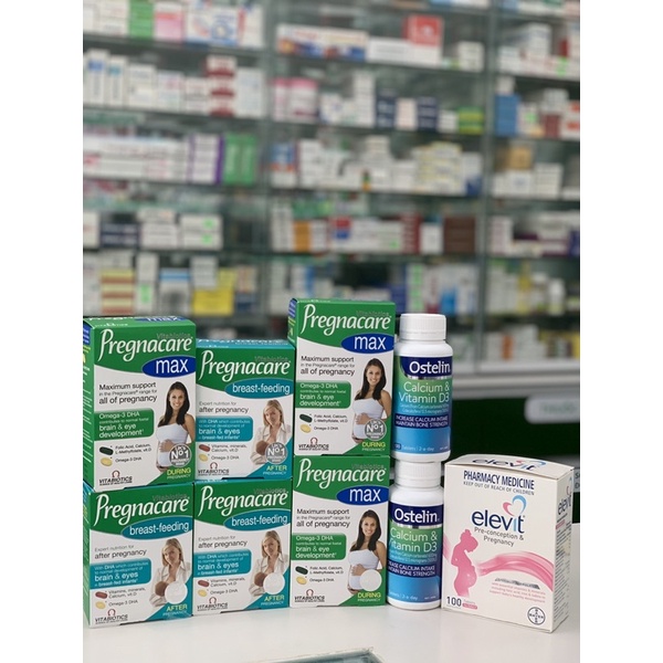 Vitamin sau sinh Pregnacare Breast Feeding -Hộp 84 viên