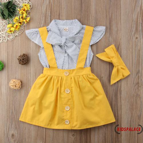 Set Đồ 3 Món Xinh Xắn Cho Bé Gái