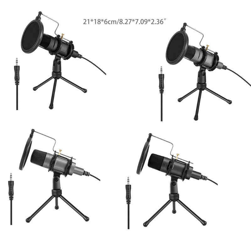 Bộ Micro Thu Âm Chuyên Nghiệp Dùng Để Trình Diễn Podcast Skype