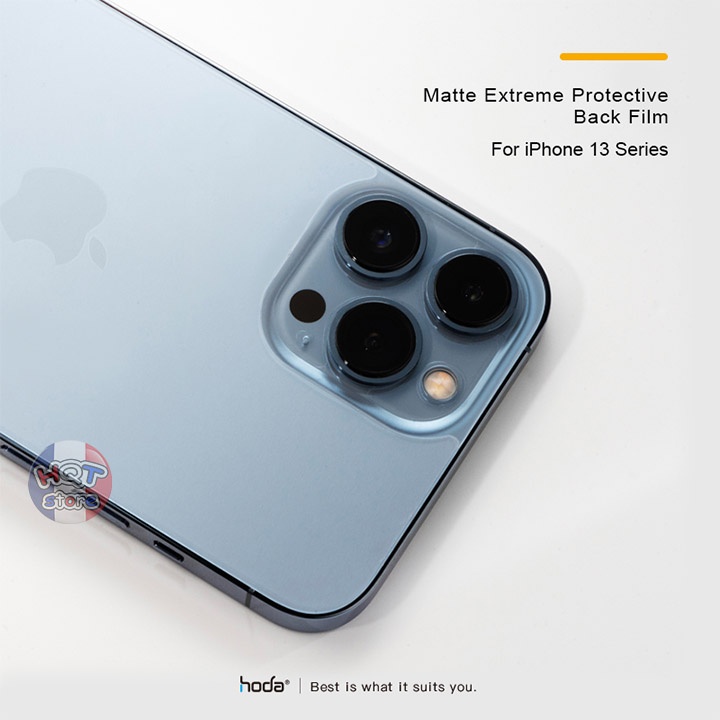 Dán nhám mặt lưng PPF HODA Extreme Matte cho IP 13 Pro Max / 13 Pro chống vân tay