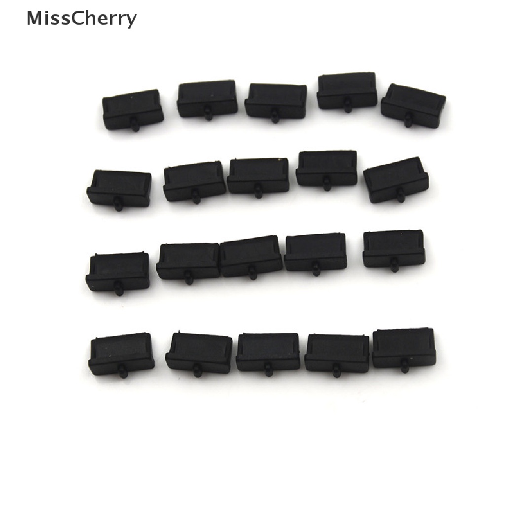 Bộ 20 Nắp Nhựa Mềm Bọc Cổng USB Chống Bụi