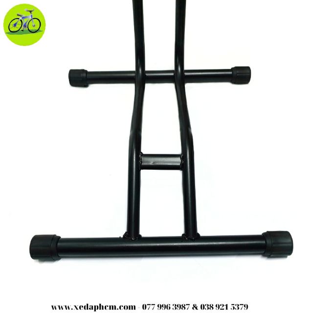 Chân chống xe đạp chữ L, kệ dựng trong nhà