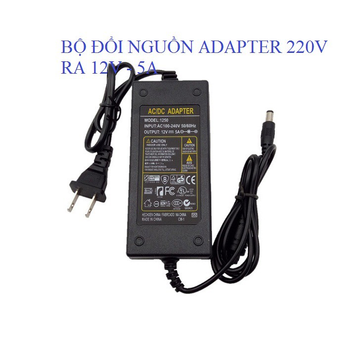 Nguồn adapter 12V 5A - 10A - 3A