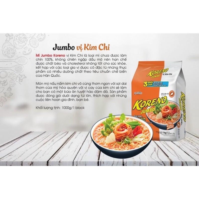 mì koreno jummo nguyên thùng 100 gói