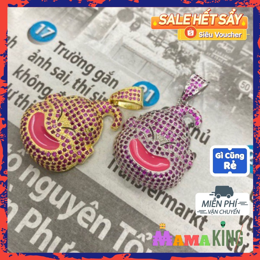 MẶT DÂY CHUYỀN NAM HIPHOP MA BƯ MẬP (Tặng kèm dây đeo trị giá 100k] by MAMA KING