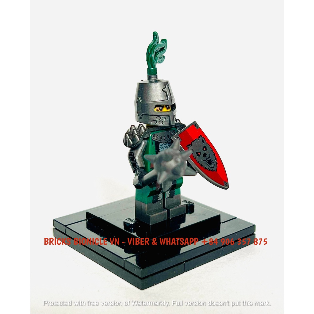 LEGO MINIFIGURES - ĐỒ CHƠI XẾP HÌNH LEGO NHÂN VẬT TRUNG CỔ - MINIFIGURES SERIES 15 - FRIGHTENING KNIGHT