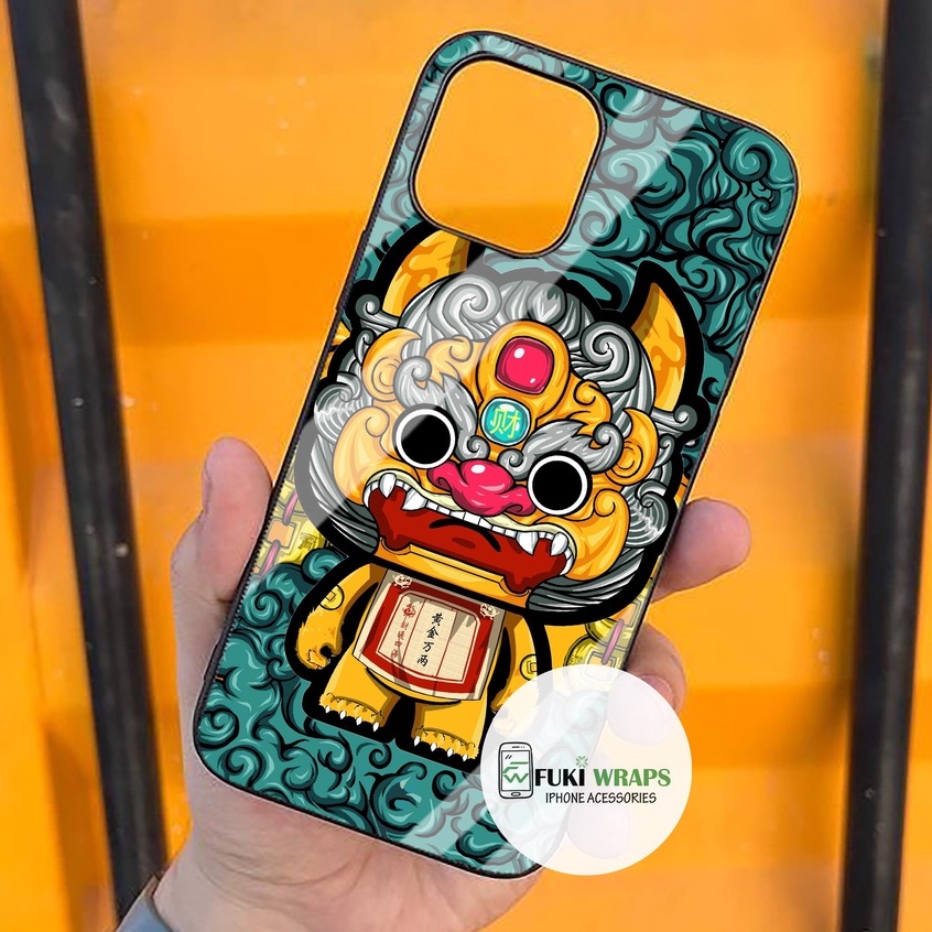 Ốp Lưng Kính Cường Lực / Case Chống Vỡ Dành Cho 13ProMax 12ProMax 11ProMax X XSMAX Fukishop