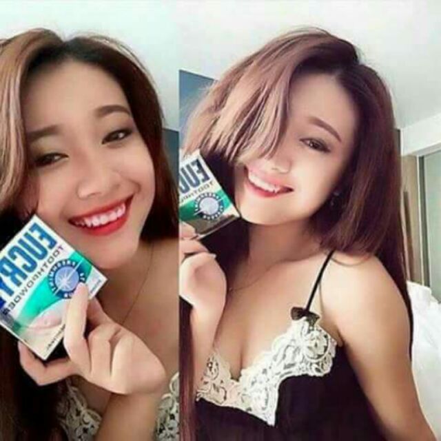 Bột tẩy trắng răng và kem trắng răng