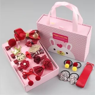 Set kẹp cột tóc cho bé gái