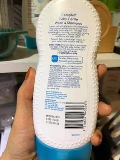 [Nhập Khẩu] Sữa tắm gội Cetaphin cho bé chai 400ml