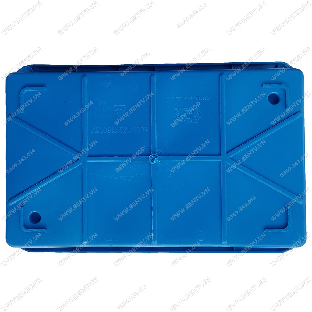 Khay Nhựa Nuôi Cá 65x42x16cm - Khay Hình Chữ Nhật