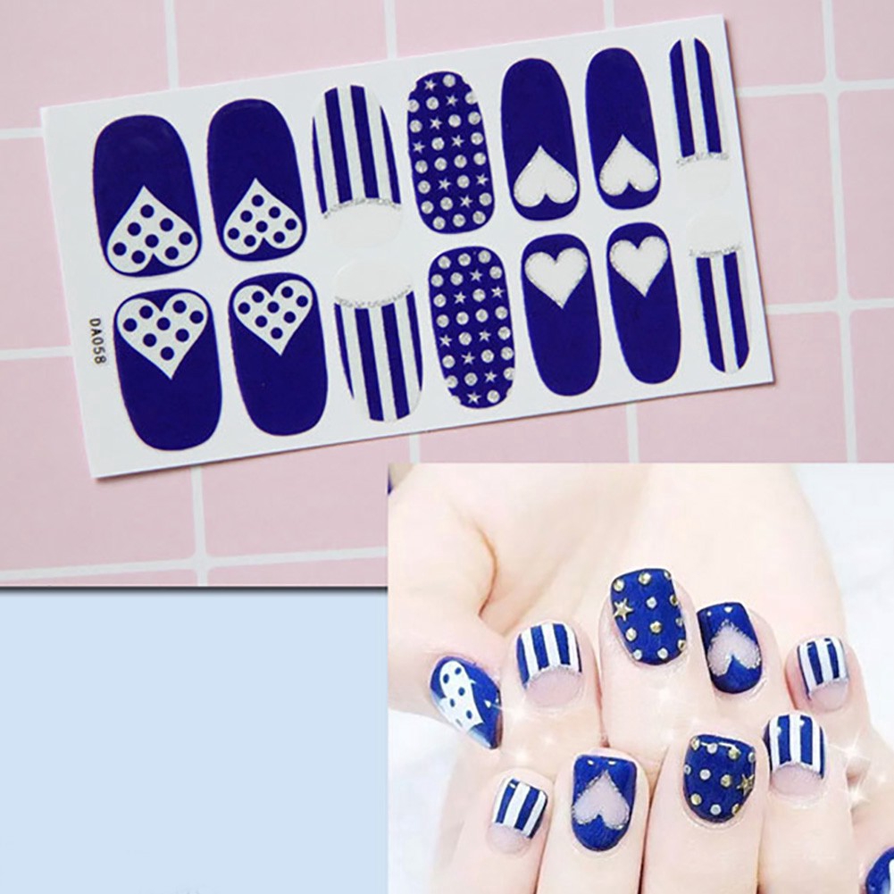 [Hàng mới về] Sticker dán móng không thấm nước có thể dùng cho phụ nữ mang thai