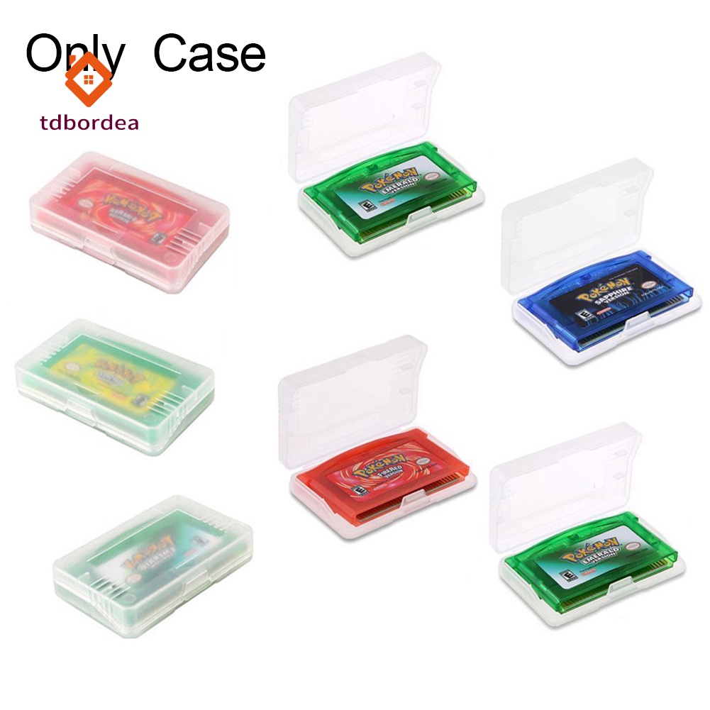 Set 5 Hộp Nhựa Đựng Thẻ Game Boy Advance GBA Tiện Dụng