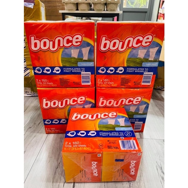 ⭐️GIẤY THƠM QUẦN ÁO BOUNCE - USA👔👚