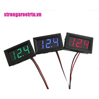 Vôn Kế Kỹ Thuật Số Màn Hình LED 3 Dây DC 0-30V