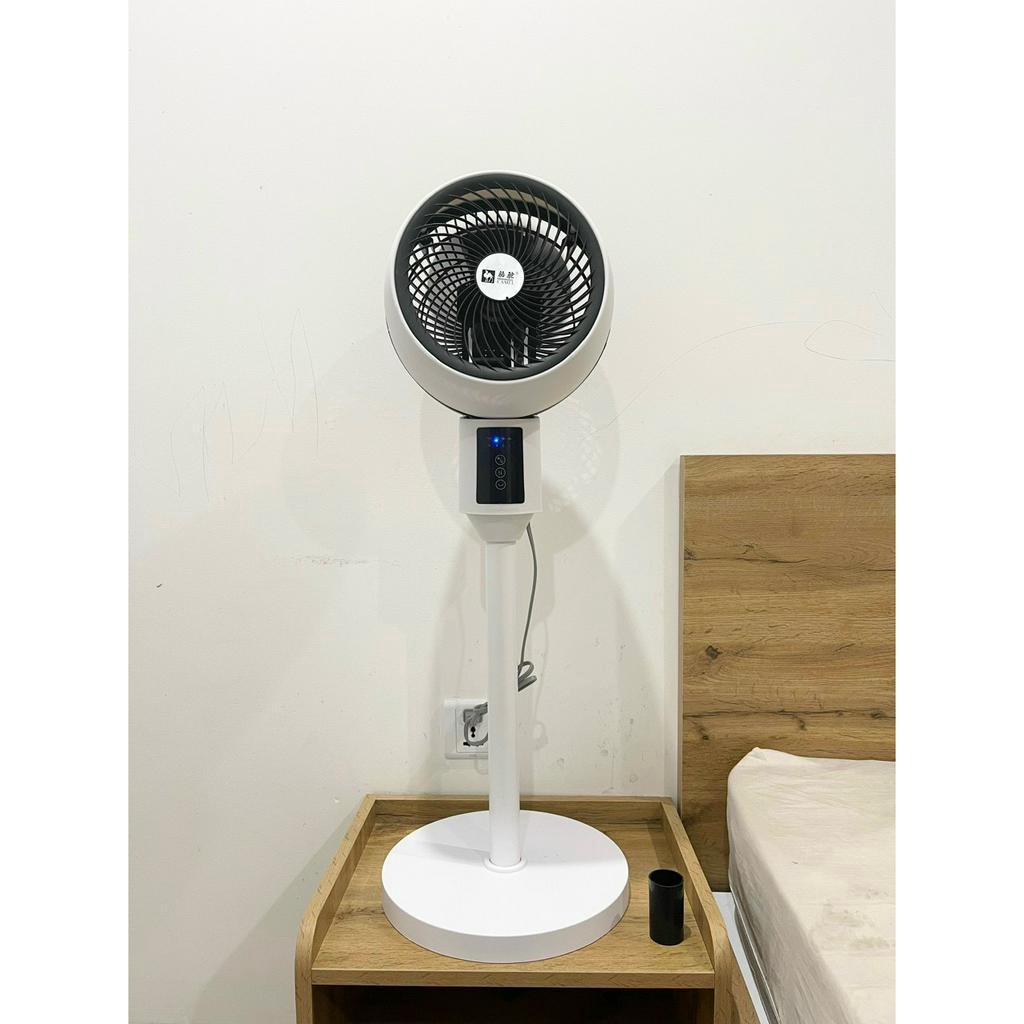 QUẠT TUẦN HOÀN KHÔNG KHÍ 360 ĐỘ CAMEL L-01 TRẮNG CƠ VÀ ĐIỆN TỬ