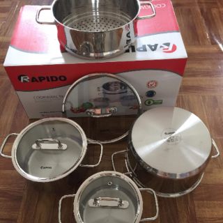 BỘ NỒI XỬNG HẤP RAPIDO RK162024S